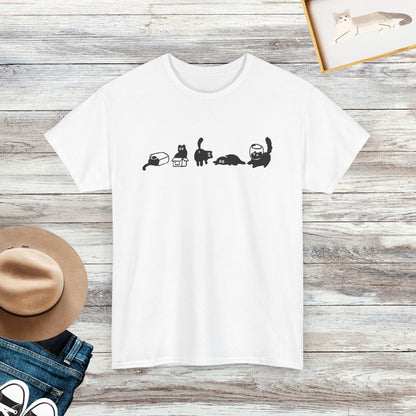 Five Mood Cats Shirt, Funny Cats T-shirt, Cat Lovers Shirt, Gift For Cat Owner