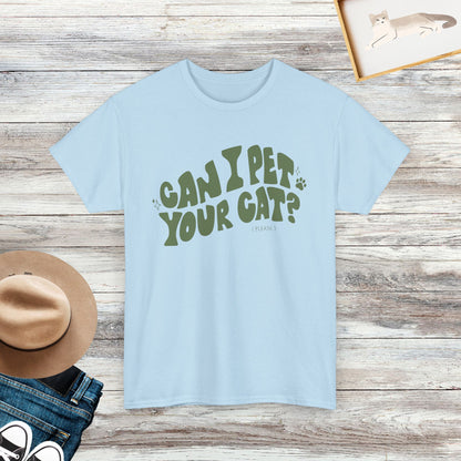 Can I Pet Your Cat Please T-Shirt, Funny Cat Shirt, Gift For Cat lovers