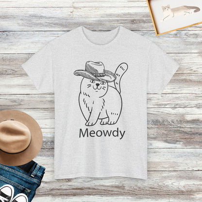 Meowdy Shirt, Funny Gift Idea For Cat Lover