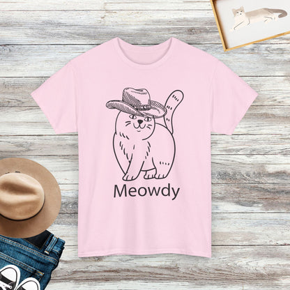 Meowdy Shirt, Funny Gift Idea For Cat Lover