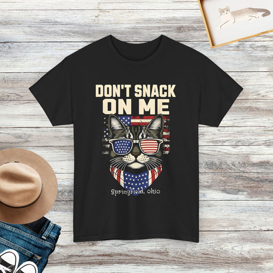 Don't Snack On Me T-Shirt, Funny Cat Lover Shirt