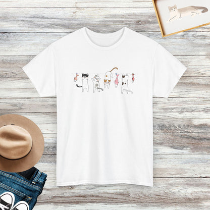 Cute Cat T-shirt, Cat Themed Gifts, Cat Lover Gift