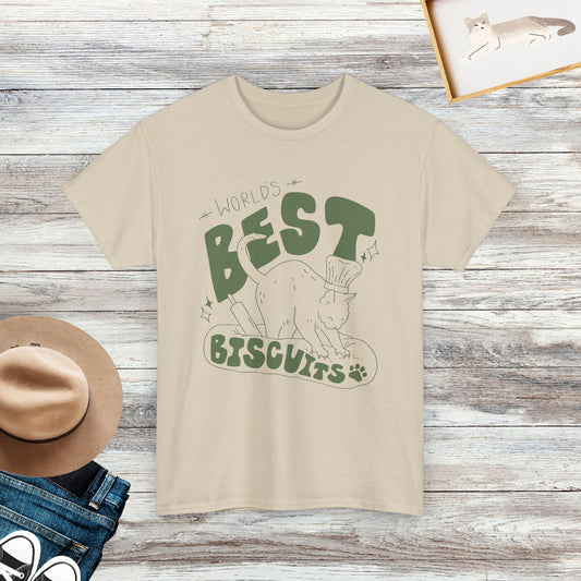 World's Best Biscuits Funny Cat Shirt, Gift For Cat Lovers