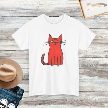 Orange Cat T-Shirt, Funny Cat Shirt, Gift For Cat Lover