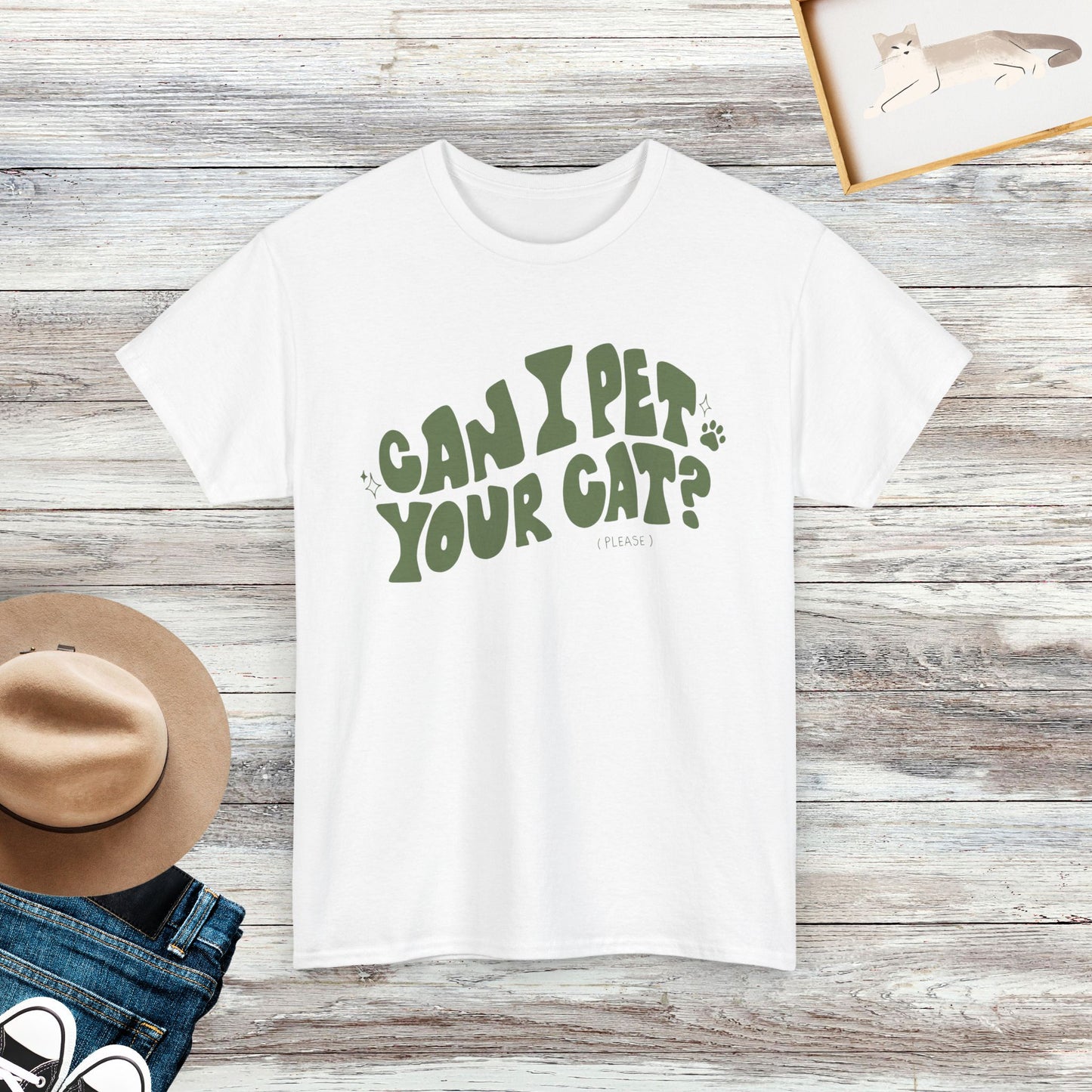 Can I Pet Your Cat Please T-Shirt, Funny Cat Shirt, Gift For Cat lovers