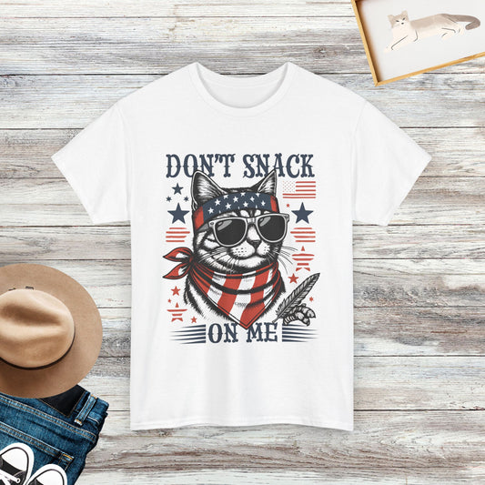 Don't Snack On Me T-Shirt, Funny Cat Shirts