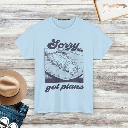 Sorry Got Plans Shirt, Cat Shirt, Funny Cat Shirt, Gift For Cat Lover