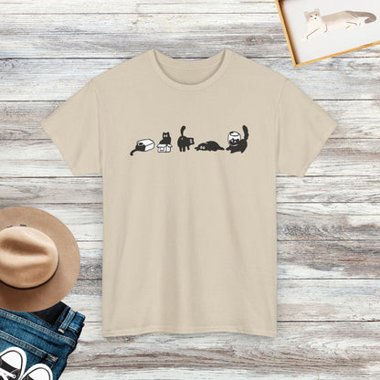 Five Mood Cats Shirt, Funny Cats T-shirt, Cat Lovers Shirt, Gift For Cat Owner