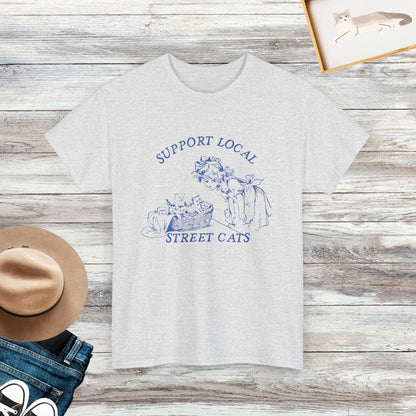 Support Local Street Cats Shirt, Funny Cat Shirt, Gift For Cat Owners