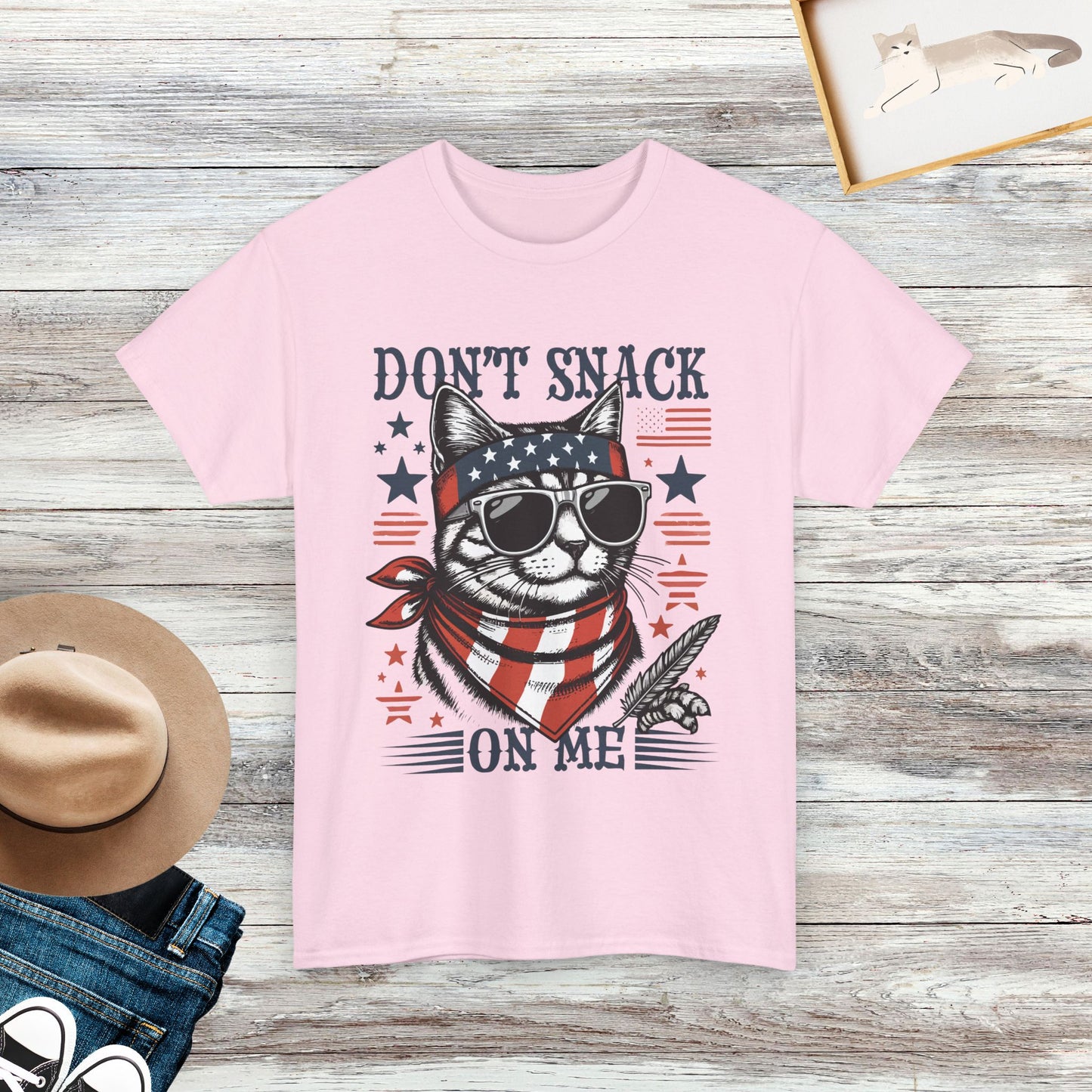 Don't Snack On Me T-Shirt, Funny Cat Shirts