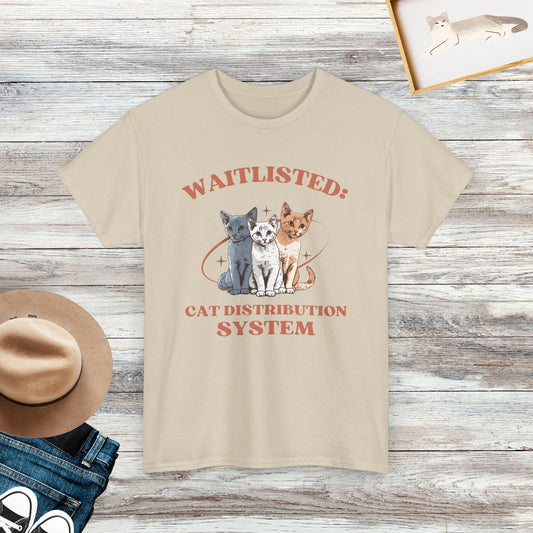 Cat Distribution System Shirt, Funny Cat Shirt, Cat Lover Gift