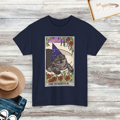 The Magician Cat T-Shirt, Tarot Card Shirt, Cat Meme Gift, Gift For Cat Lovers