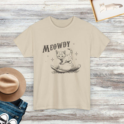 Meowdy Cute Kitten Cat Shirt, Cowboy Cat Shirt, Gift For Cat Lover