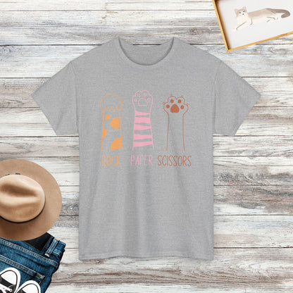 Rock Paper Scissors Shirt, Cat Lover Shirt