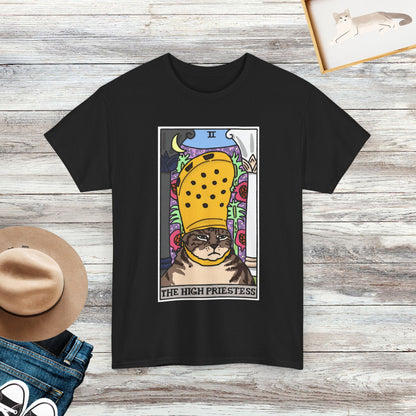 The High Priestess Cat Shirt, Tarot Card Shirt, Cat Meme Shirt, Gift For Cat Lovers