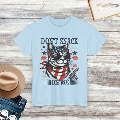 Don't Snack On Me T-Shirt, Funny Cat Shirts