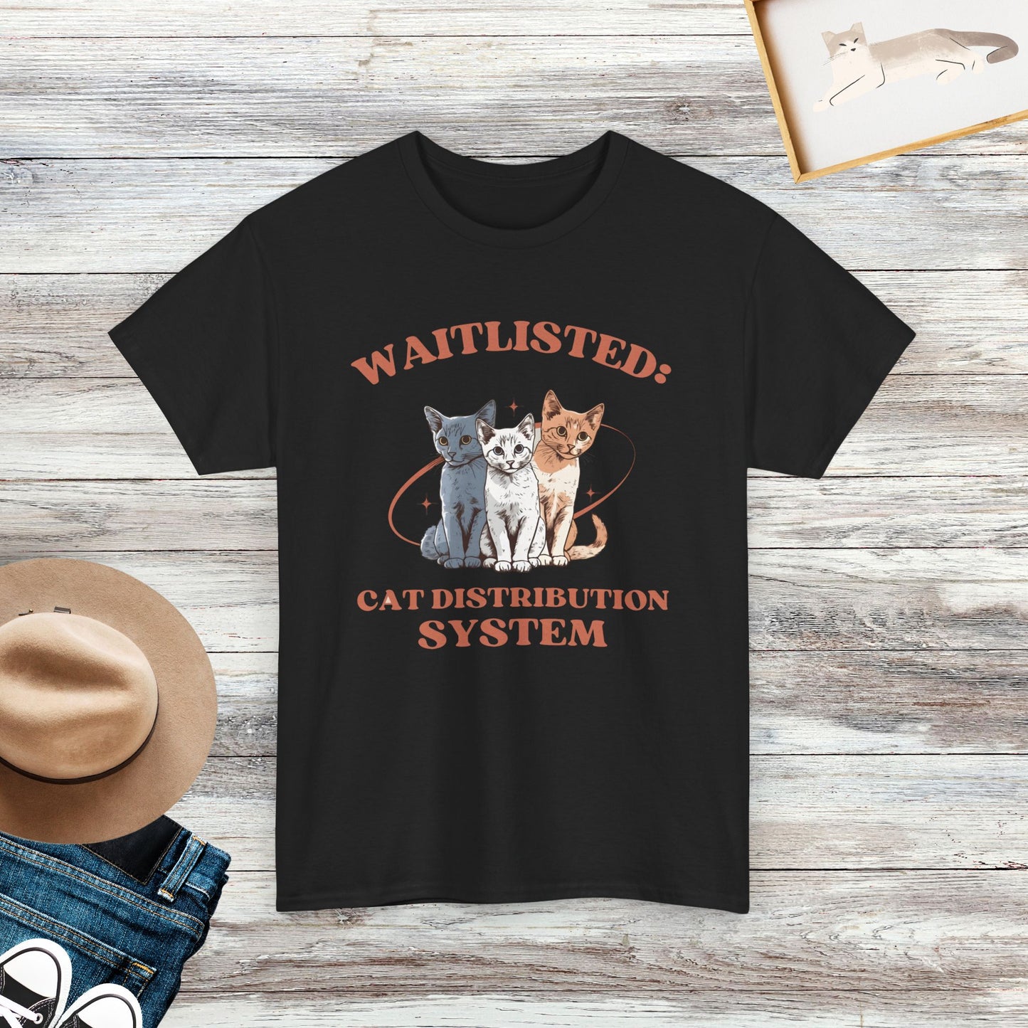 Cat Distribution System Shirt, Funny Cat Shirt, Cat Lover Gift