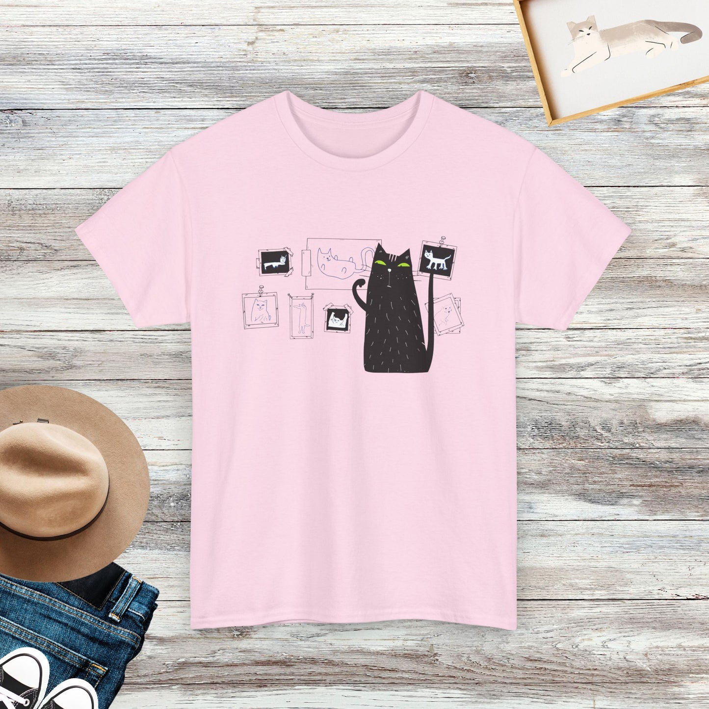 This Is Art And This Is Artist Cat Shirt, Cat Art Shirt For Feline Lovers