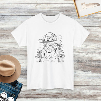 Cowboy Cat Shirt, Cat Owner Gift