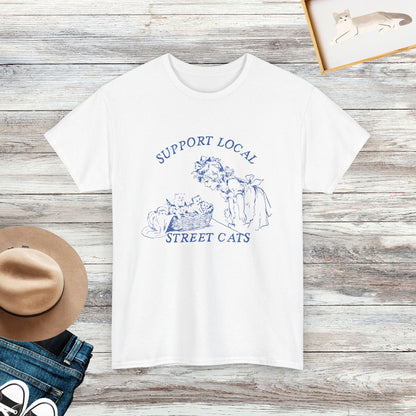 Support Local Street Cats Shirt, Funny Cat Shirt, Gift For Cat Owners