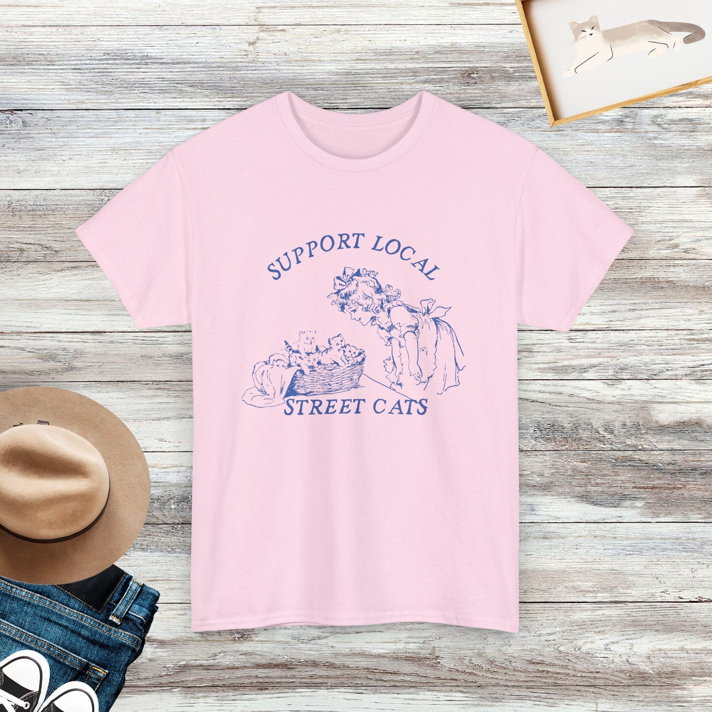 Support Local Street Cats Shirt, Funny Cat Shirt, Gift For Cat Owners