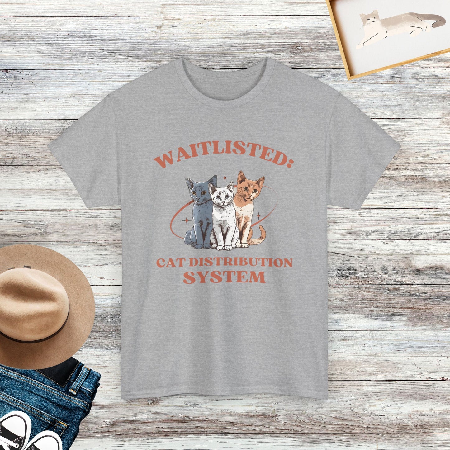 Cat Distribution System Shirt, Funny Cat Shirt, Cat Lover Gift