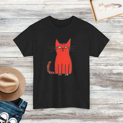 Orange Cat T-Shirt, Funny Cat Shirt, Gift For Cat Lover