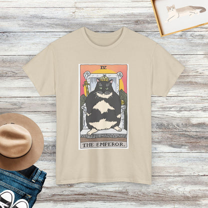 The Emperor Cat Shirt, Tarot Card Shirt, Sad Cat Meme Shirt, Gift For Cat Lovers