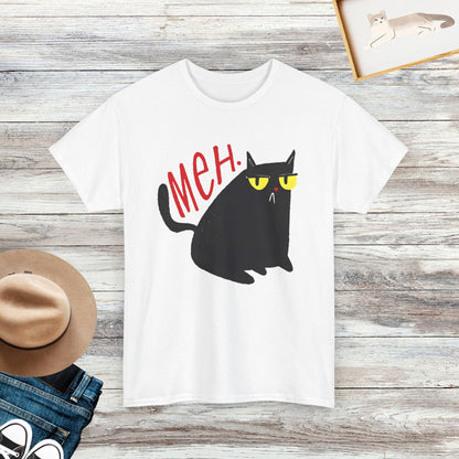 Meh Shirt, Funny Cat Shirt, Cat Lover Shirt