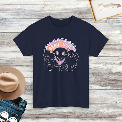 All Cats Are Beautiful Shirt, Cat Lover Shirt, Funny Cat Shirt