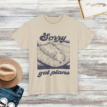 Sorry Got Plans Shirt, Cat Shirt, Funny Cat Shirt, Gift For Cat Lover