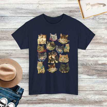 Cat Shirt, Cat Lover Gift, Vintage Cat T-Shirt