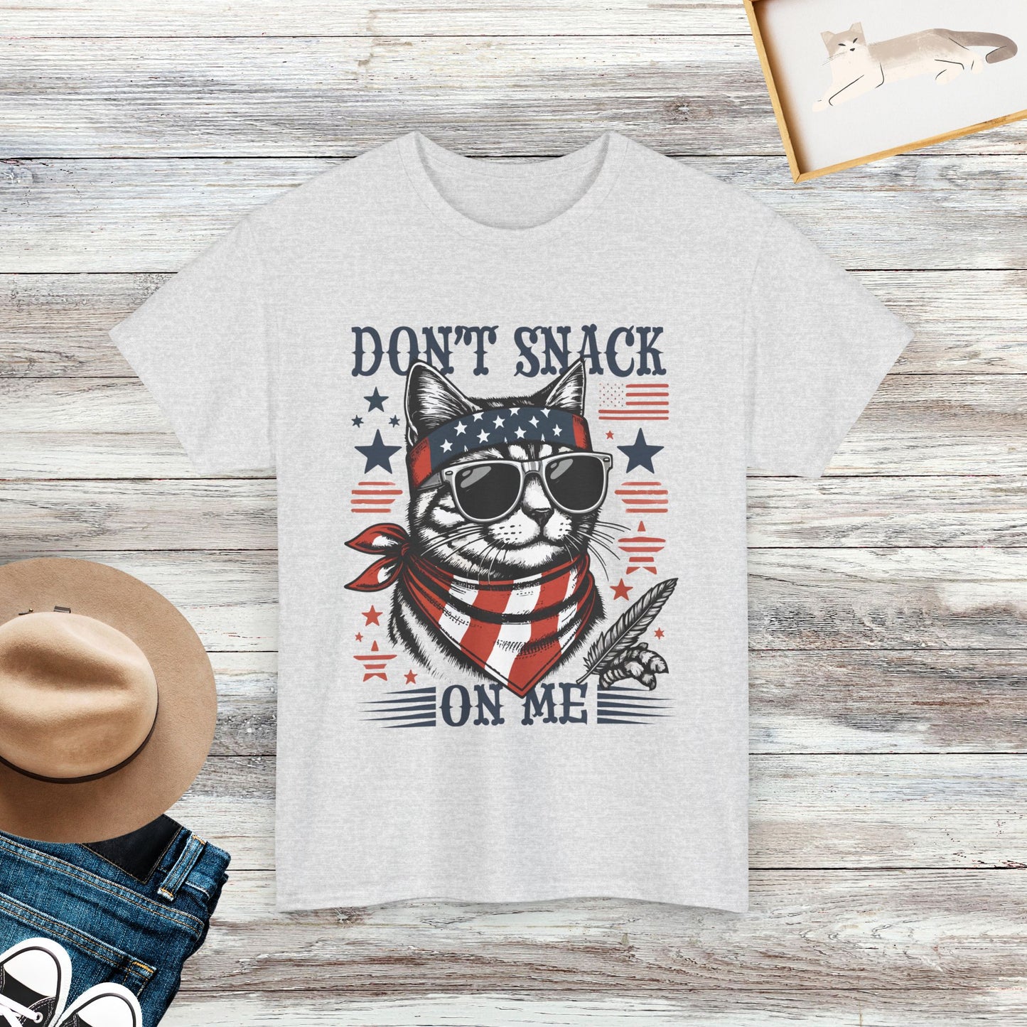 Don't Snack On Me T-Shirt, Funny Cat Shirts