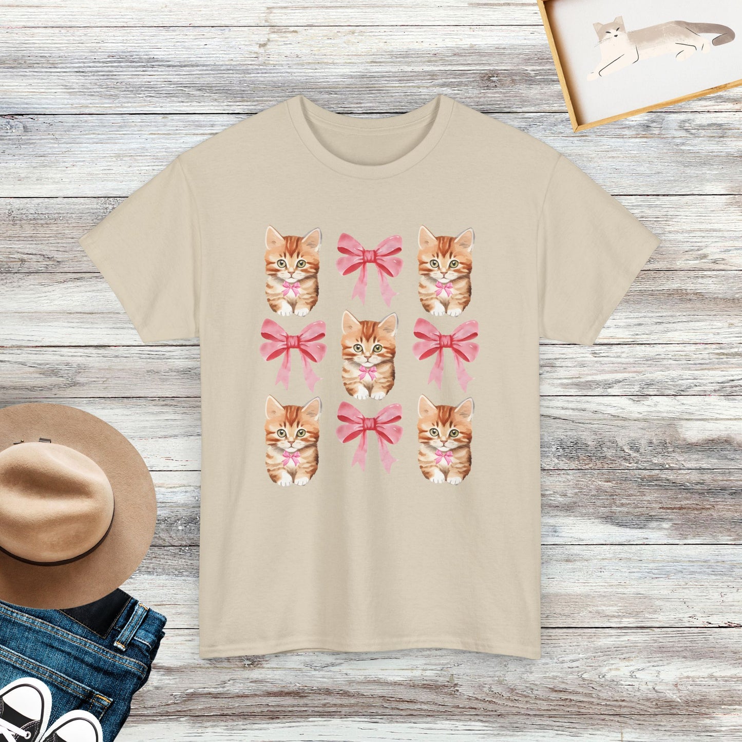 Coquette Cat Shirt, Cat Girly Shirt, Cat Lover Gift