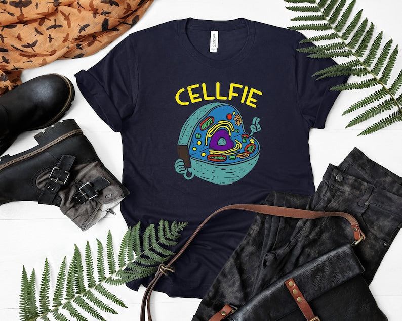 Cellfie Shirt, Selfie Shirt, Biology Shirt, Funny Science Shirt, Teacher Shirt, School Shirt, School Shirt, Sci-fi Shirt, Science Shirt