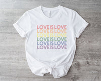 Love is Love T-Shirt, Womens Love is Love Shirt, Pride Shirt, Mens Love is Love Shirt, Kindness Shirts, LGBTQ Support Tees, Gay Pride Shirt