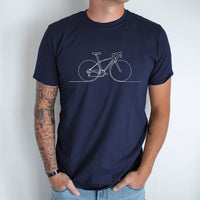 Minimalistic Bicycle Unisex Tshirt