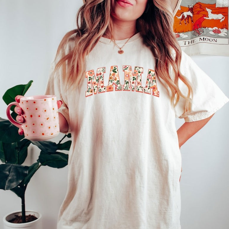 Cute Gardener Mama Shirt Gift For Mothers Day, Flower Mama Shirt, Floral Mama Shirt, Flower Lover Mama Shirt, Mothers Day Gift From Daughter