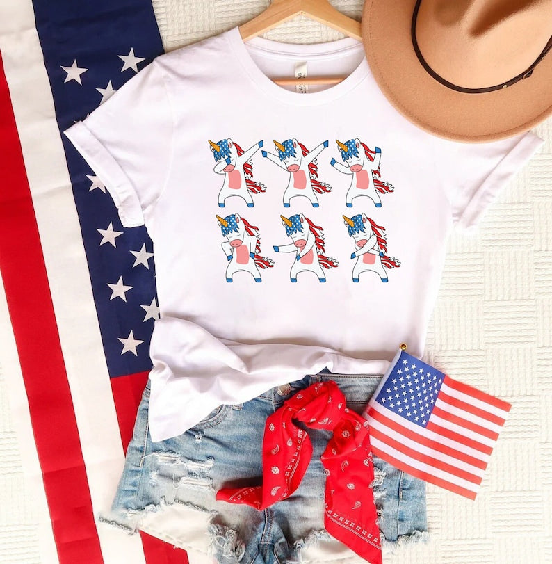 Unicorn shirt, 4th of july shirt, 4th of july clothing, Fourth of july, merica shirt, Patriotic Shirt,  Memorial day shirt, America Shirt