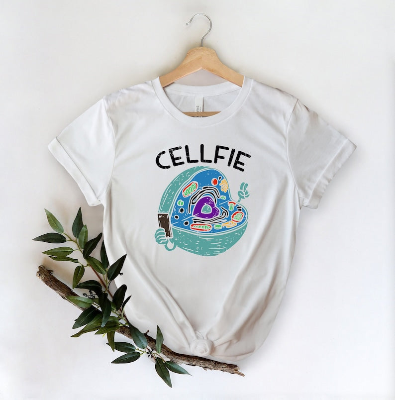 Cellfie Shirt, Selfie Shirt, Biology Shirt, Funny Science Shirt, Teacher Shirt, School Shirt, School Shirt, Sci-fi Shirt, Science Shirt