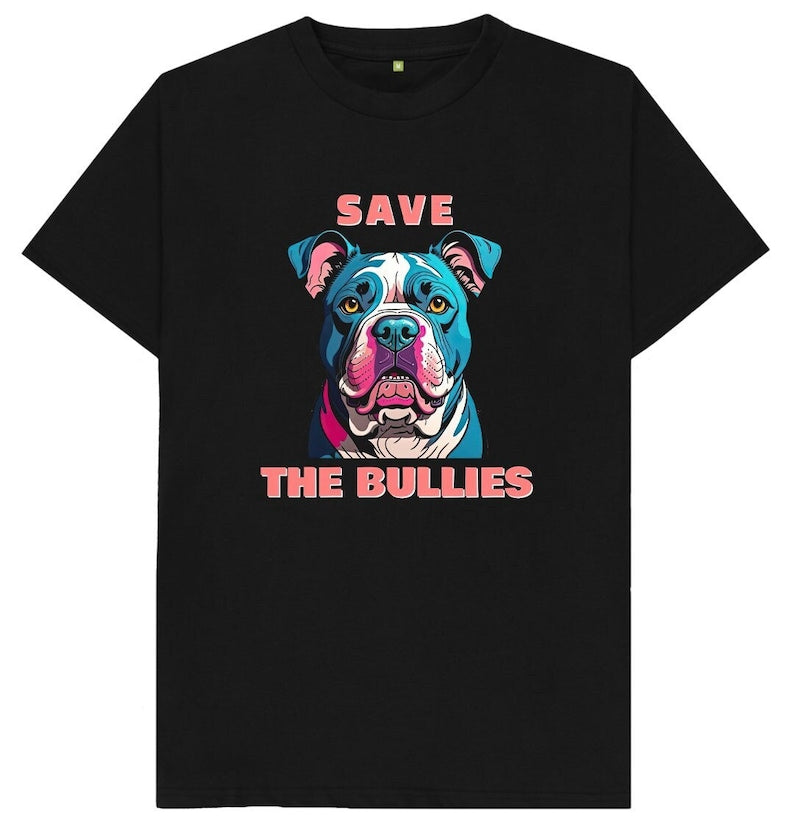 Save The Bullies XL Bully Dog T Shirt
