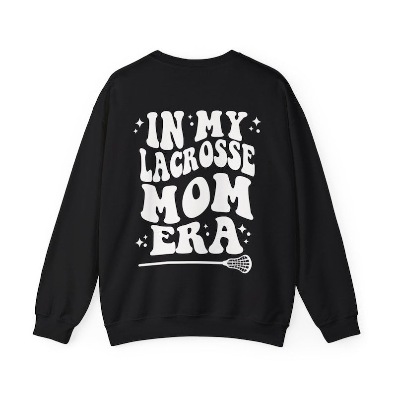 In My Lacrosse Mom Era Sweatshirt, Lacrosse Mom Shirt, LAX Mama Sweater, Retro Game Day Shirt, Team Mom Gift, In My Era Shirt, Lacorsse