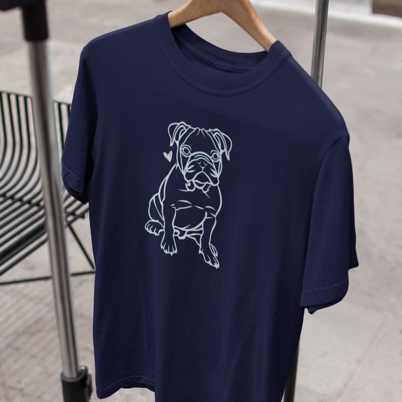 Bulldog Shirt, Gift for Bulldog Owner, Bulldog Tee, Loves Bulldogs, Unisex Softstyle T-Shirt