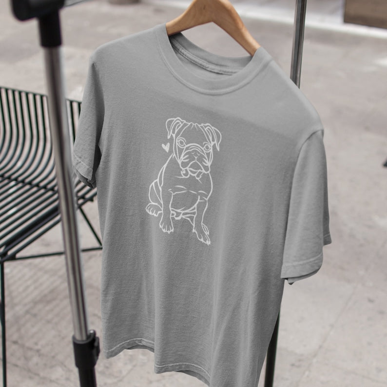 Bulldog Shirt, Gift for Bulldog Owner, Bulldog Tee, Loves Bulldogs, Unisex Softstyle T-Shirt