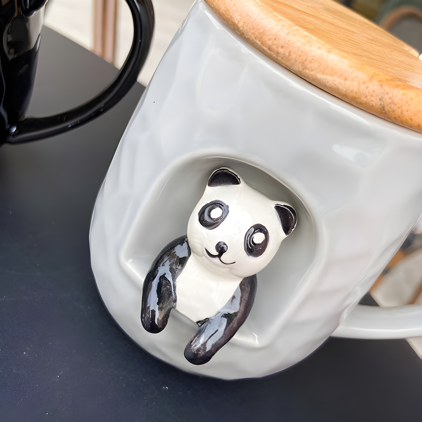 Cute Ceramic Mug, 3D Animal Ceramic Mug, Gift For Animal Lover