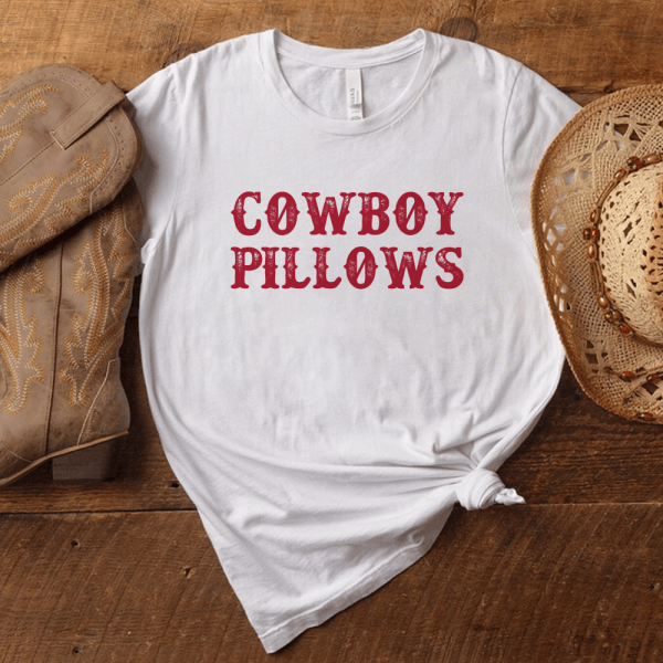 Cowboy Pillows T Shirt, Country Western Concert T Shirt, Cowboy T Shirt - Msix Apparel - T Shirt