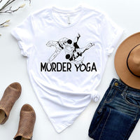 Murder Yoga Shirt, Jiu Jitsu T-Shirt, Fight Sport Shirt, Sport Shirt, Yoga Shirt, Clearance Shirt - Msix Apparel - T Shirt
