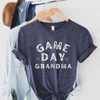 Game Day Grandma Shirt, Sports Grandma Shirt, Game Day, Women's Shirt, Sports Number, Baseball, Basketball, Volleyball - Msix Apparel - T Shirt
