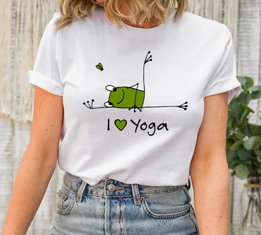 Funny I Love Yoga Frog Shirt, Man I Love Frogs Shirt, Funny Yoga Gifts, Yoga Gifts for Women, Sport Lover Tshirt, Frog Lover Shirt Cute Frog - Msix Apparel - T Shirt