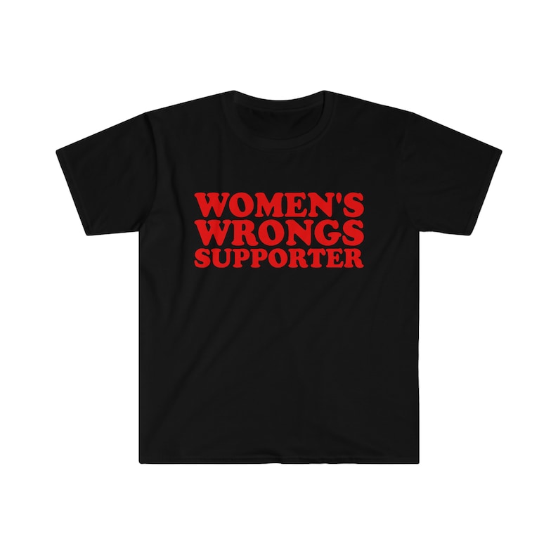 Funny Y2K Meme TShirt, WOMEN'S WRONGS Supporter 2000's Style Joke Tee, Gift Shirt - Msix Apparel - T Shirt